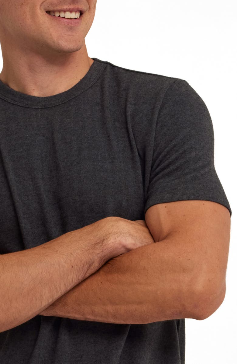 Threads 4 Thought Gil Short Sleeve Sweater, Alternate, color, Black