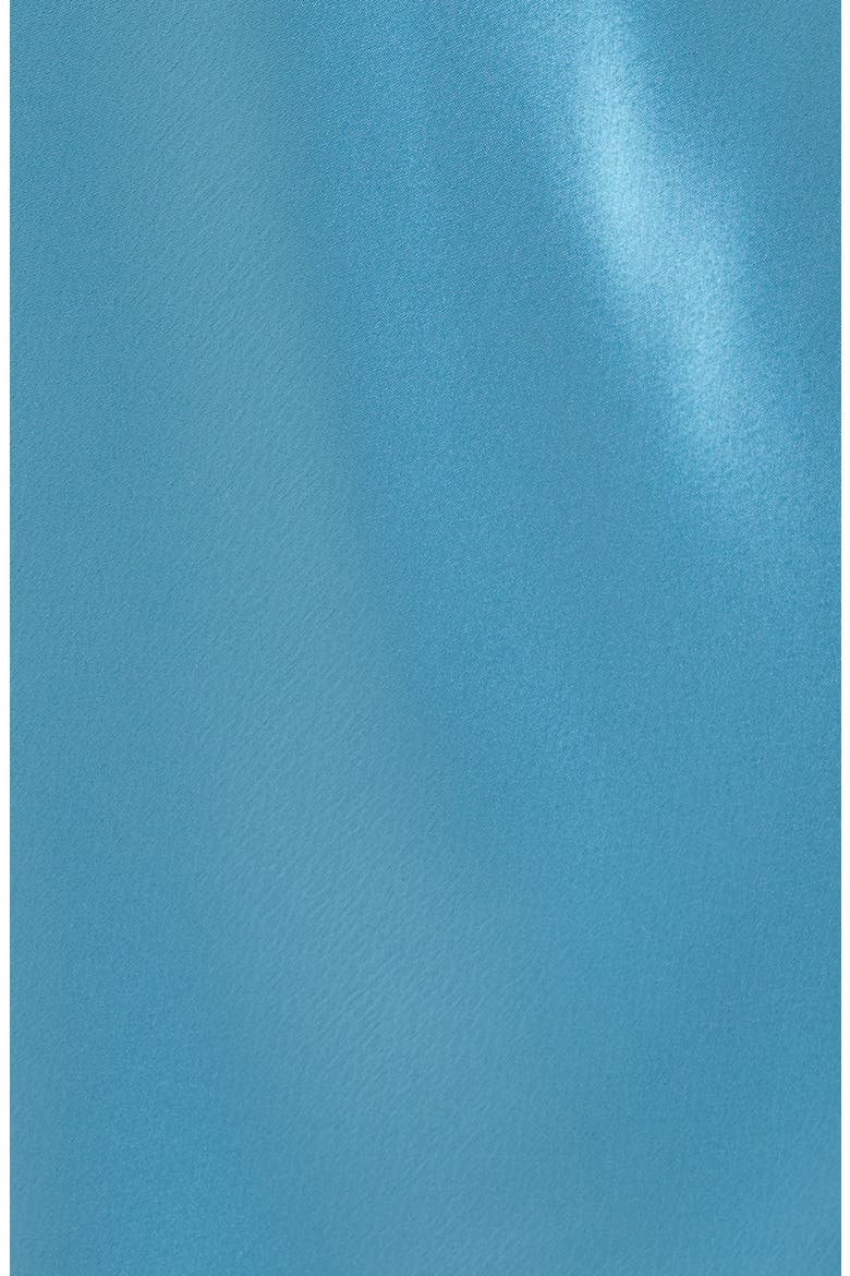 Barb Satin Midi Skirt, Alternate, color, SKYE