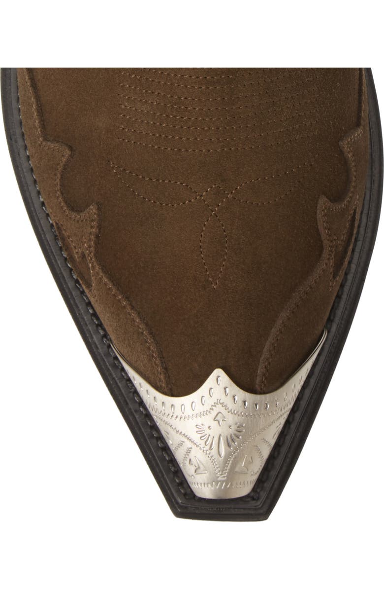 Balenciaga Metal Toe Zip Boot, Alternate, color,