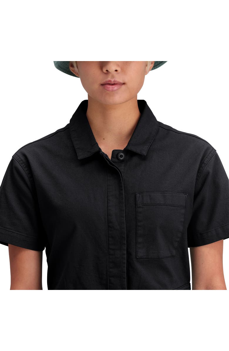 Topo Designs Women's Dirt Romper, Alternate, color, Black