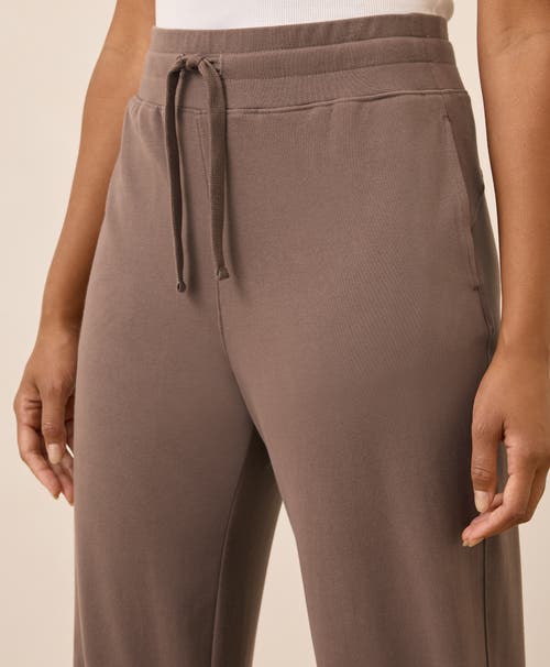 Pact Organic Cotton Cloudknit Wide Leg Pant In Multi