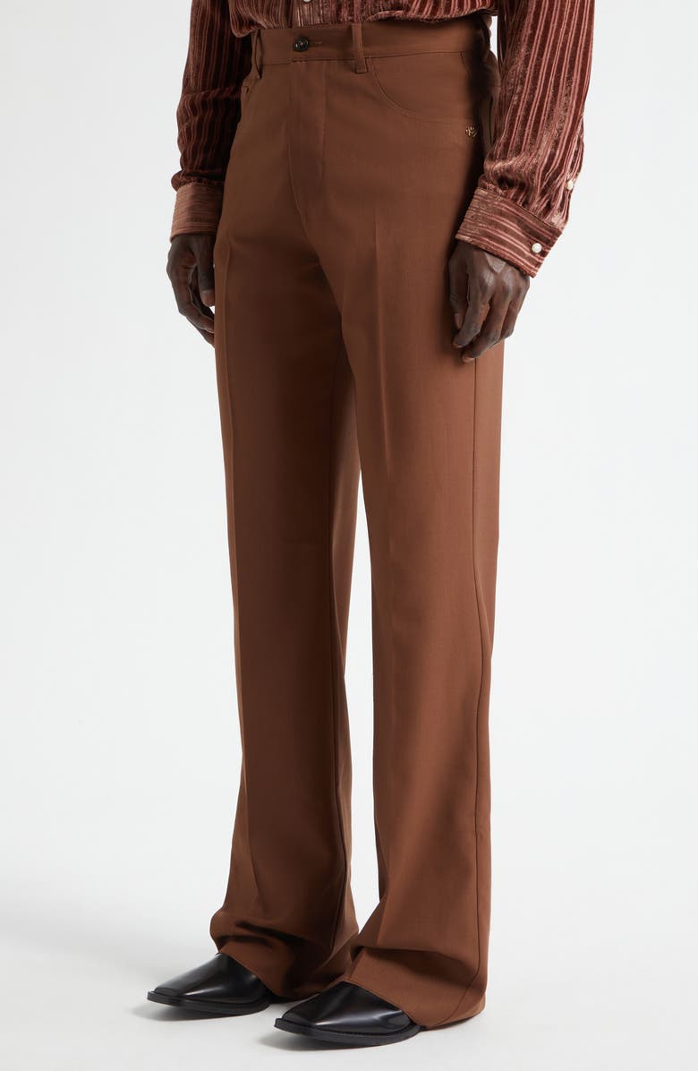 AMIRI Bootcut Pants, Alternate, color, Tobacco Archived