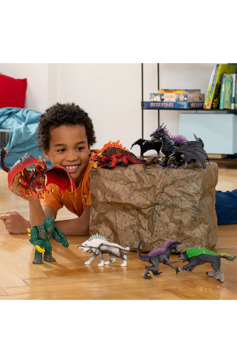 Schleich Eldrador Creatures Magma Lizard Fantasy Action Figure, Alternate, color, Multicolored