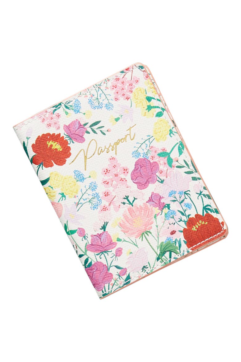 Anthropologie Jackie Diedam Passport Holder, Alternate, color, PINK MULTI