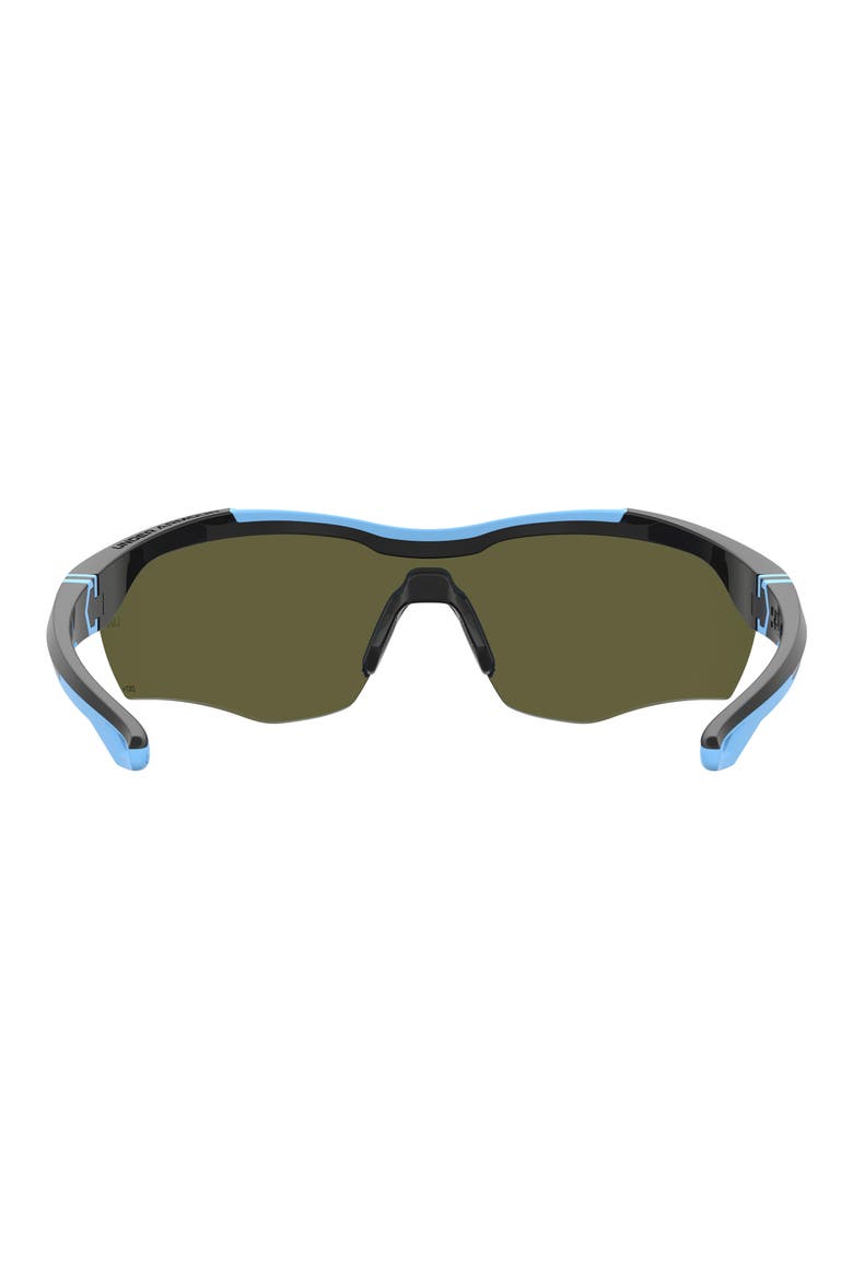Yard Pro 99mm Shield Sunglasses, Alternate, color, BLACK BLUE