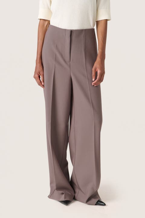 Corinne High-Waisted Wide Legs Trousers