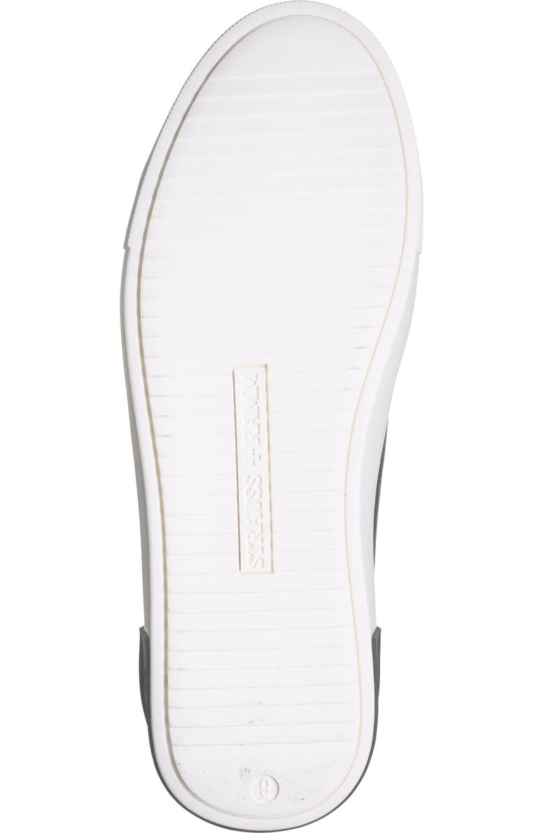 STRAUSS AND RAMM The Lace Up Sneaker, Alternate, color, Blackblack