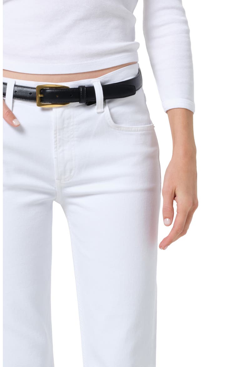 Anissa Straight Leg Jeans, Alternate, color, BON BON WHITE