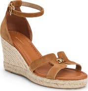 Bruno Magli Dina Ankle Strap Wedge Sandal