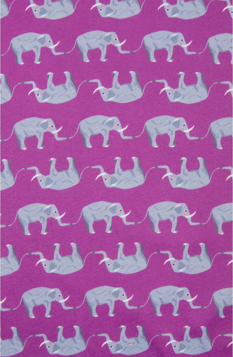 Leveret Girls Long Sleeve Nightgown with Matching Doll Nightgown, Printed Design, Alternate, color, Elephant