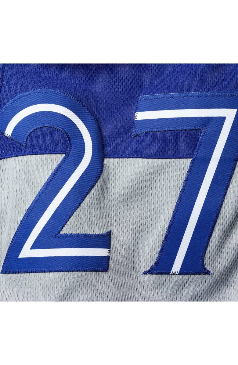 Outerstuff Youth Vladimir Guerrero Jr. Royal Toronto Blue Jays Pandemonium Name & Number Shorts, Alternate, color, Royal