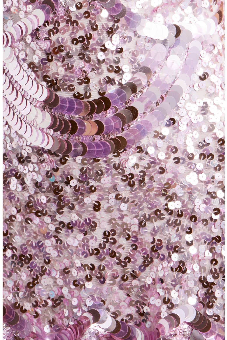 Liria Sequin Embellished Minidress, Alternate, color, LIGHT PINK
