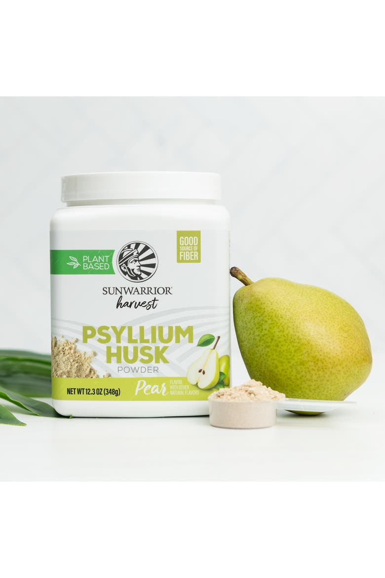 Harvest Psyllium Husk Powder Pear 348.6g Tub, Alternate, color, No Color