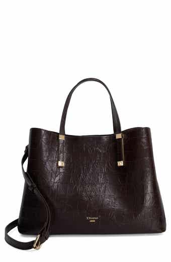 Dorrie Croc Embossed Faux Leather Tote