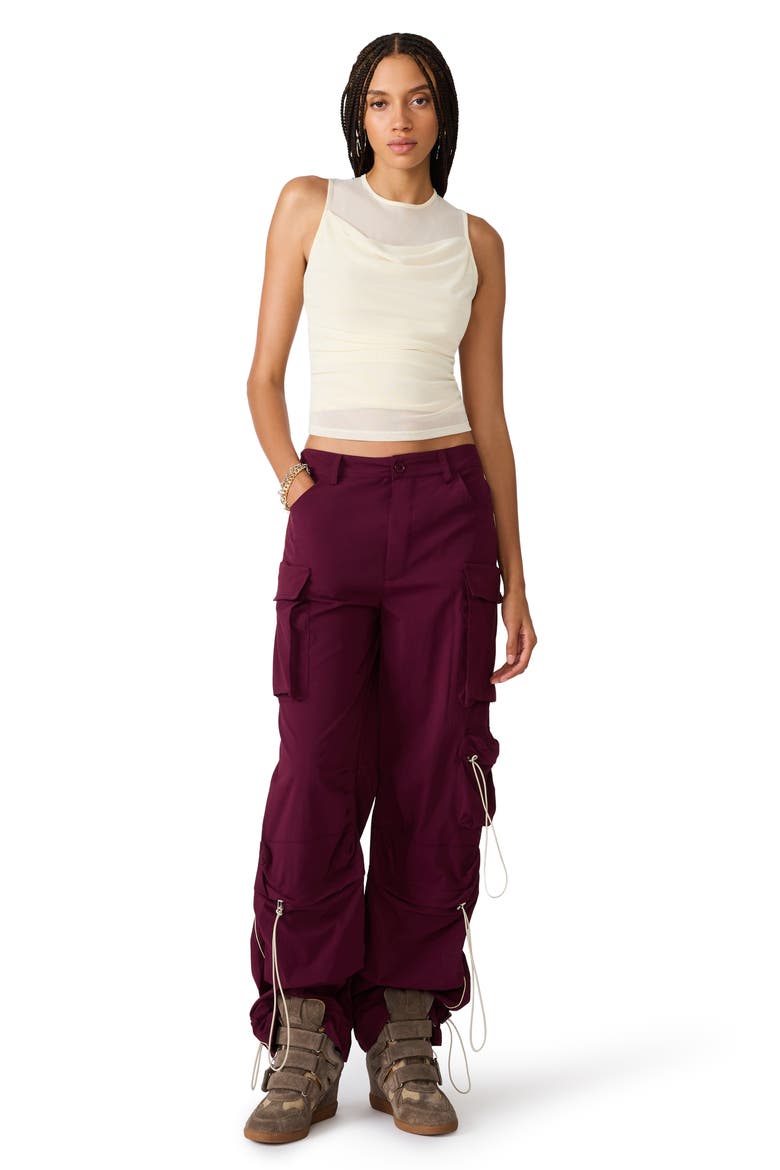 Roman Sleeveless Knit Top, Alternate, color, CREAM