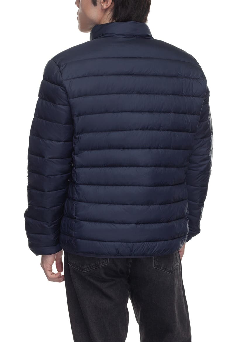 Lightweight Packable Puffer Jacket, Alternate, color, Navy