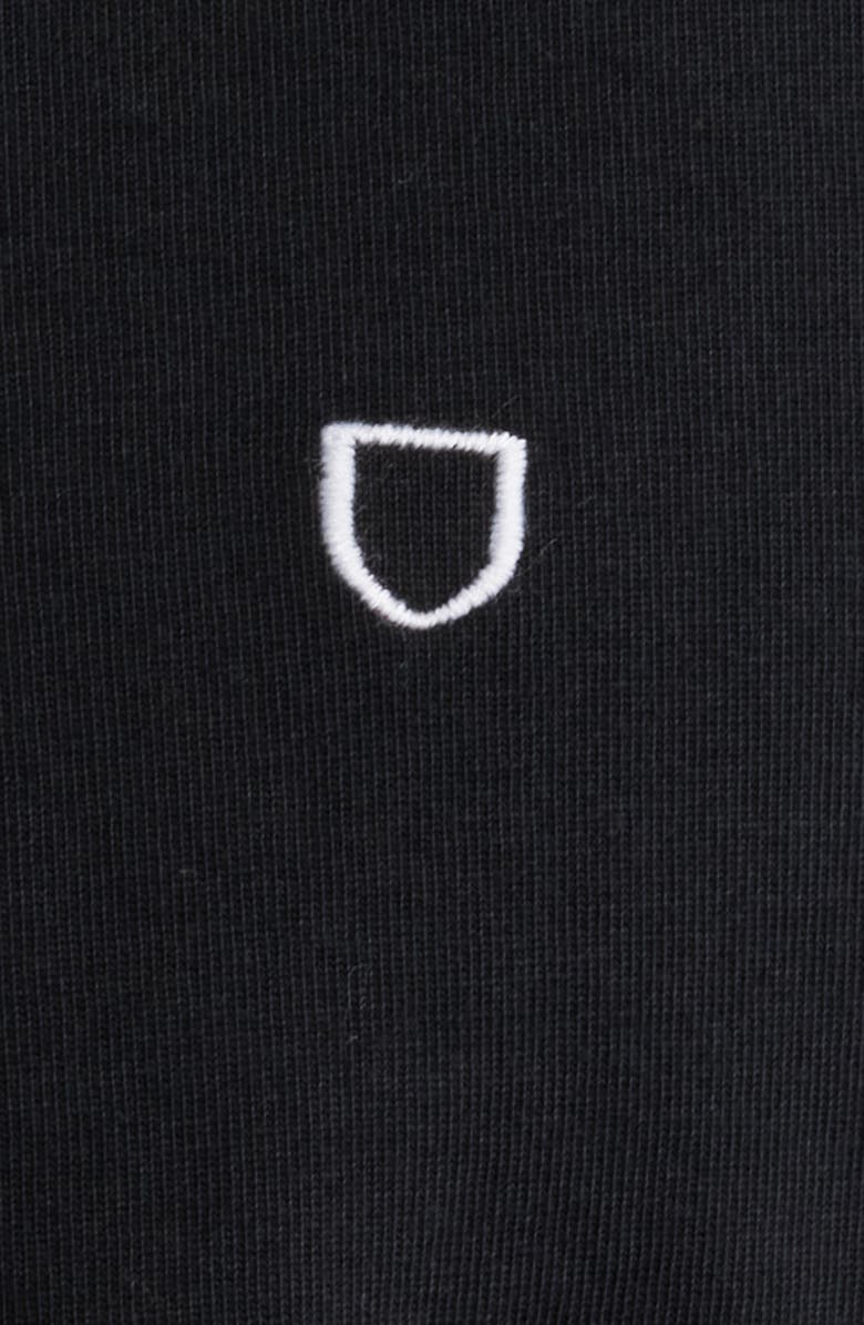 Brixton Anton Cotton Polo, Alternate, color, Black