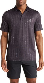 ORIGINAL PENGUIN GOLF Novelty Print Polo Shirt