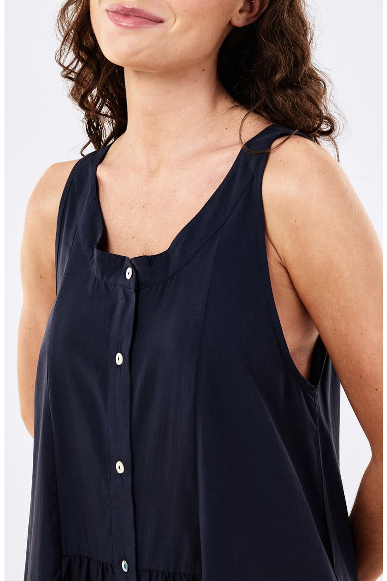 Madison Maxi Nightgown, Alternate, color, DEEP NAVY