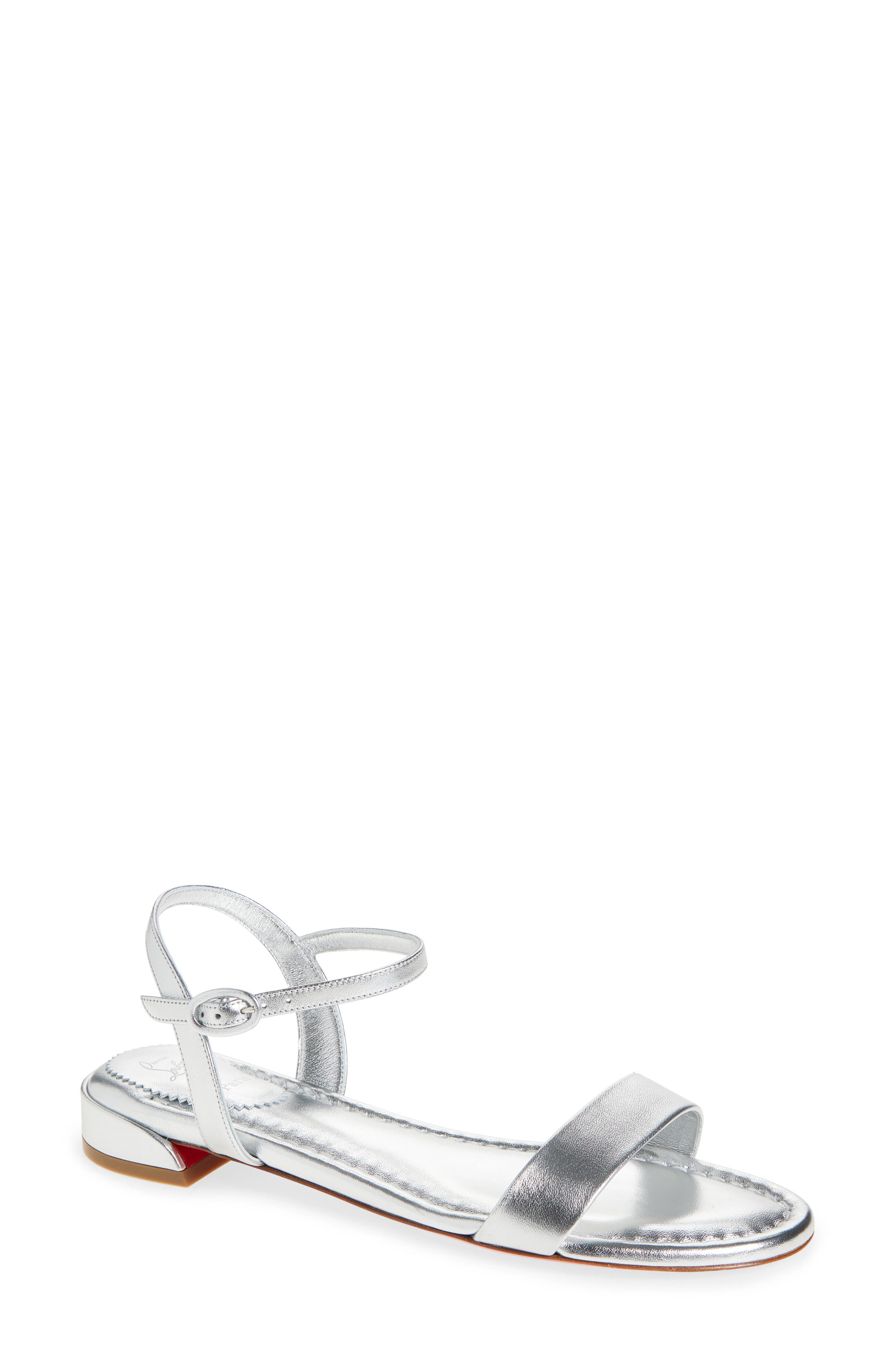 Sweet Jane Sandal, Main, color, SILVER/ LIN SILVER