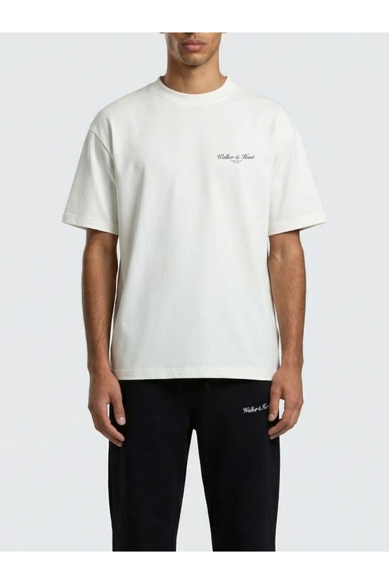 Oversized Crew Tee, Main, color, Cream