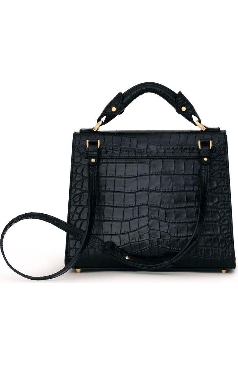 VIE LORIE Vanna Top Handle Bag, Alternate, color, Onyx