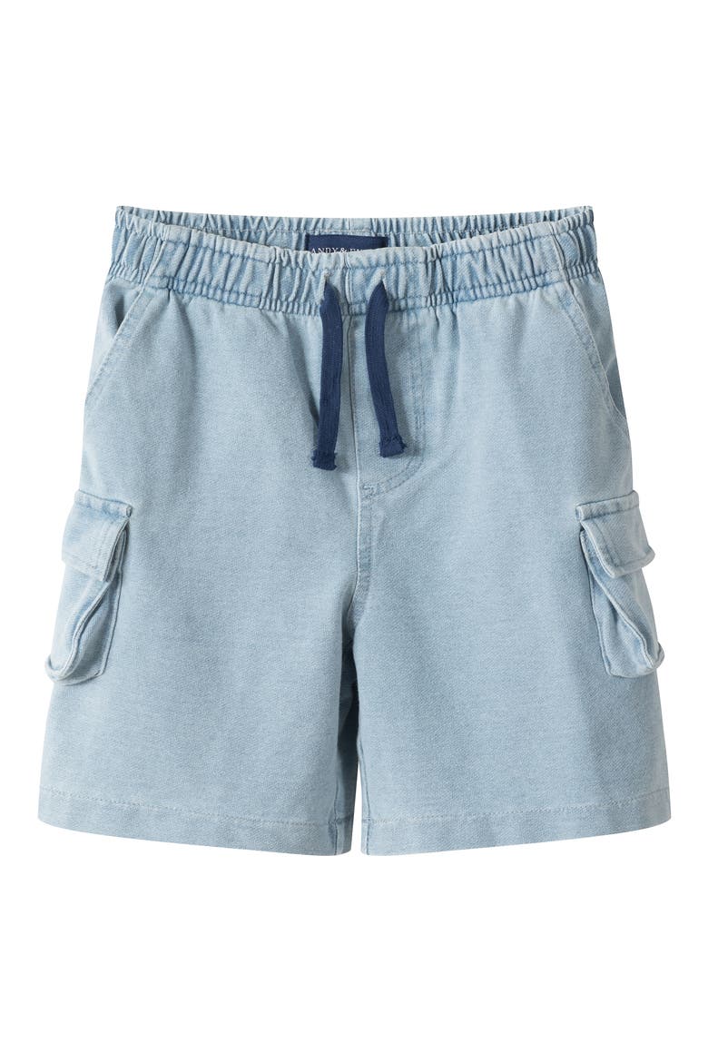 Kids' Graphic T-Shirt & Shorts Set, Alternate, color, BLUE