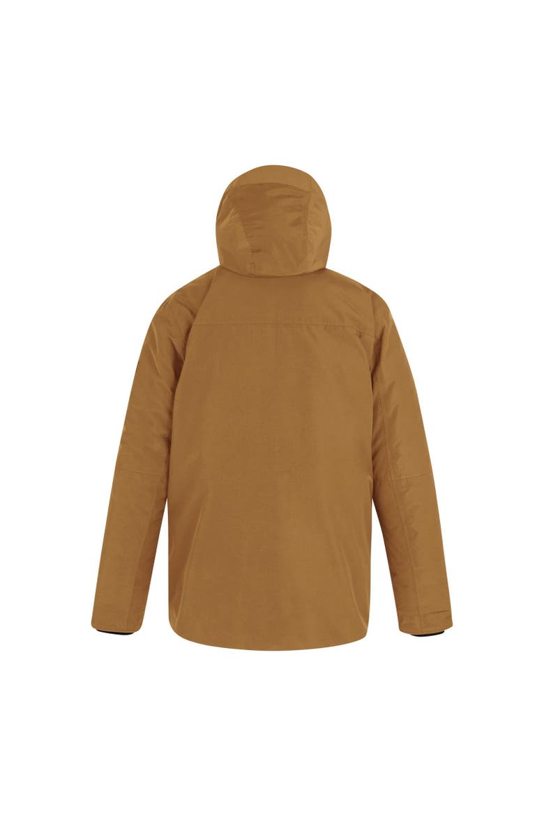 Eamont Insulated Waterproof Jacket, Alternate, color, Brown