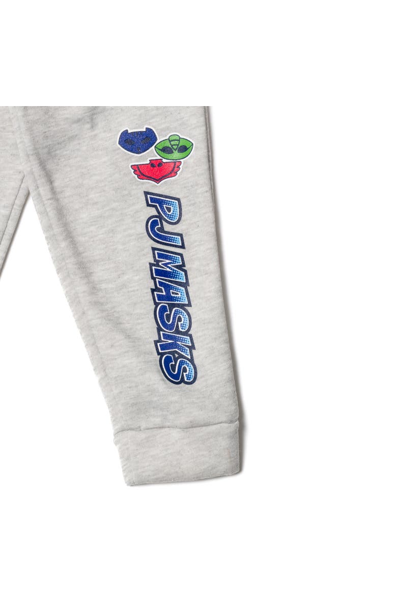 PJ MASKS Fleece Hoodie & Pants Set, Alternate, color, Blue / Gray