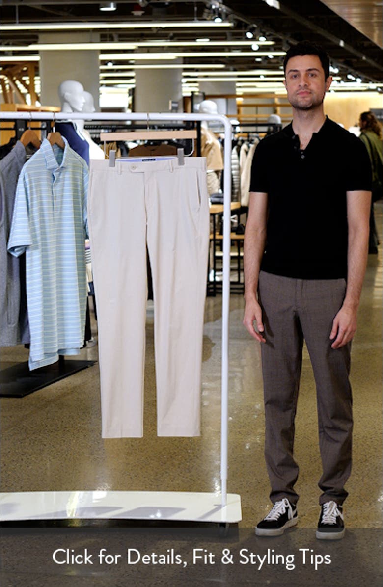 Crown Crafted Surge Performance Flat Front Trousers, sales video thumbnail