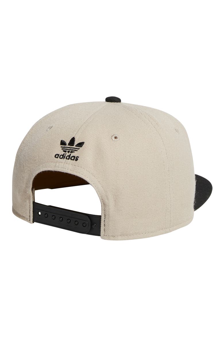 Originals Trefoil Chain Baseball Cap, Alternate, color, WONDER BEIGE/ BLACK