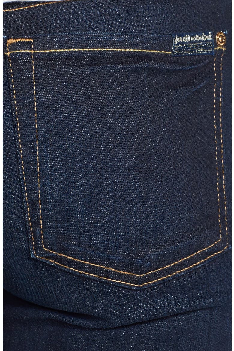 7 For All Mankind® 'The Modern Straight Leg' Stretch Jeans, Alternate, color, SLIM ILL CLASSIC DK BLUE