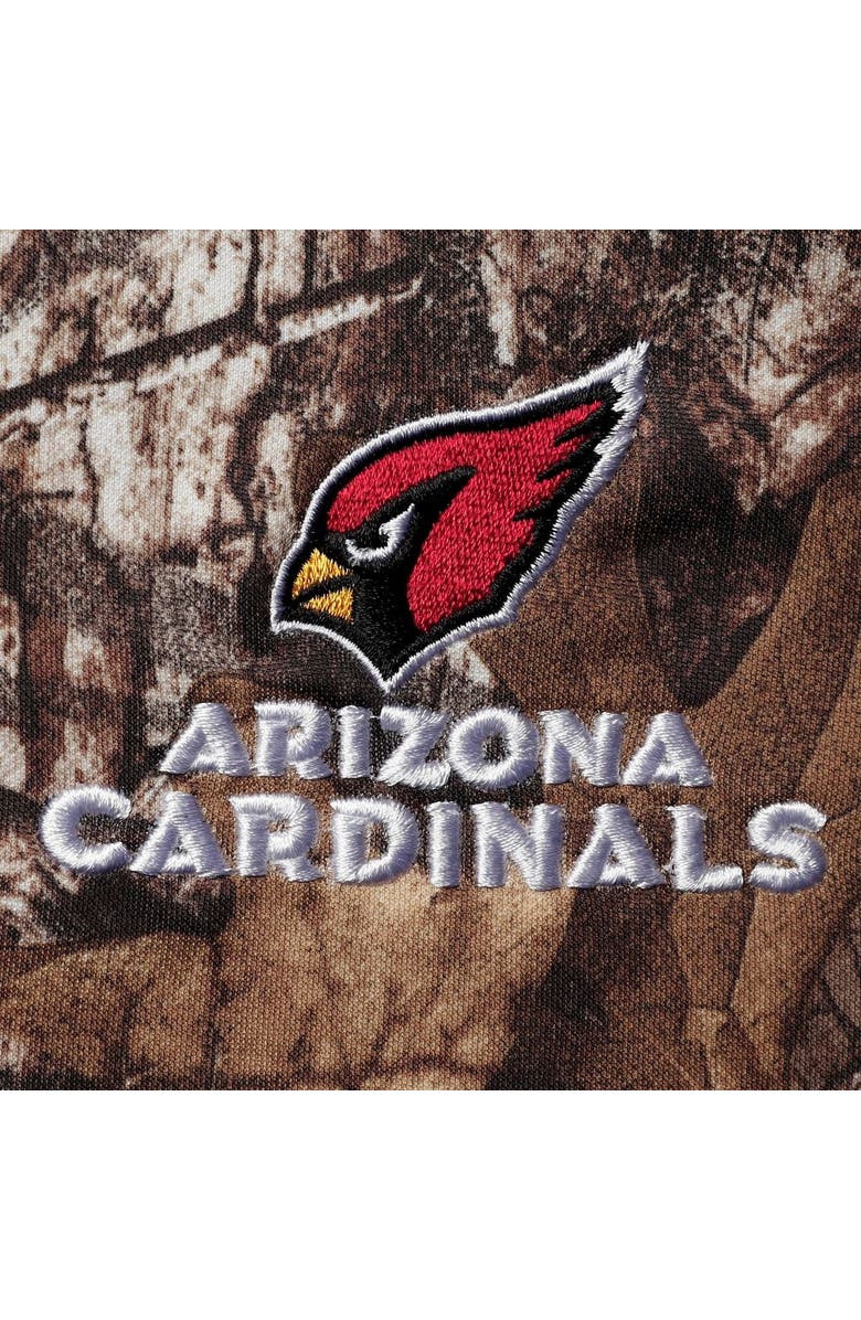 DUNBROOKE Men's Dunbrooke Realtree Camo Arizona Cardinals Trophy Tech Fleece Full-Zip Hoodie, Alternate, color, Realtree Camo