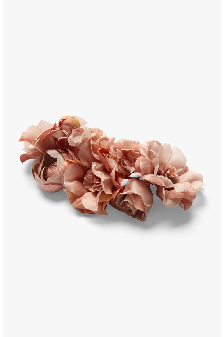 The Pink Blossom Cascade Floral Brooch, Alternate, color, Pink