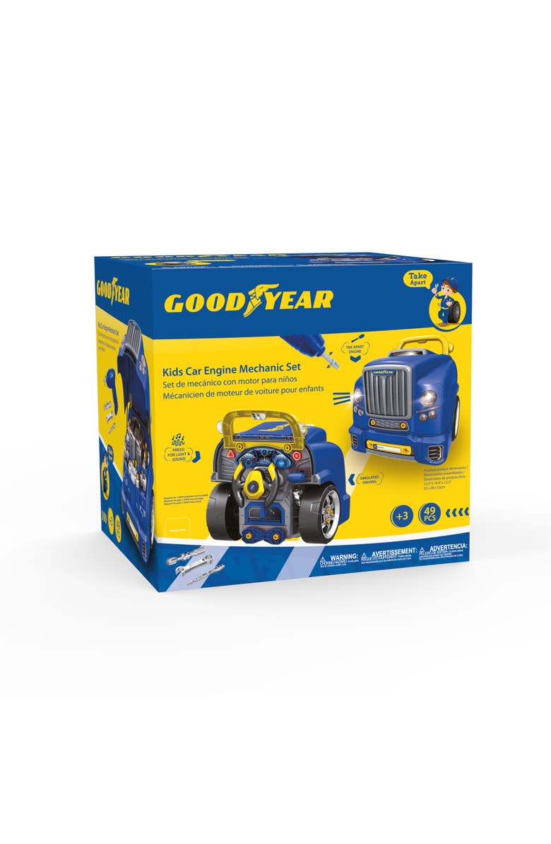 Good Year Car Engine Mechanic Replay & Play Set, Main, color, 