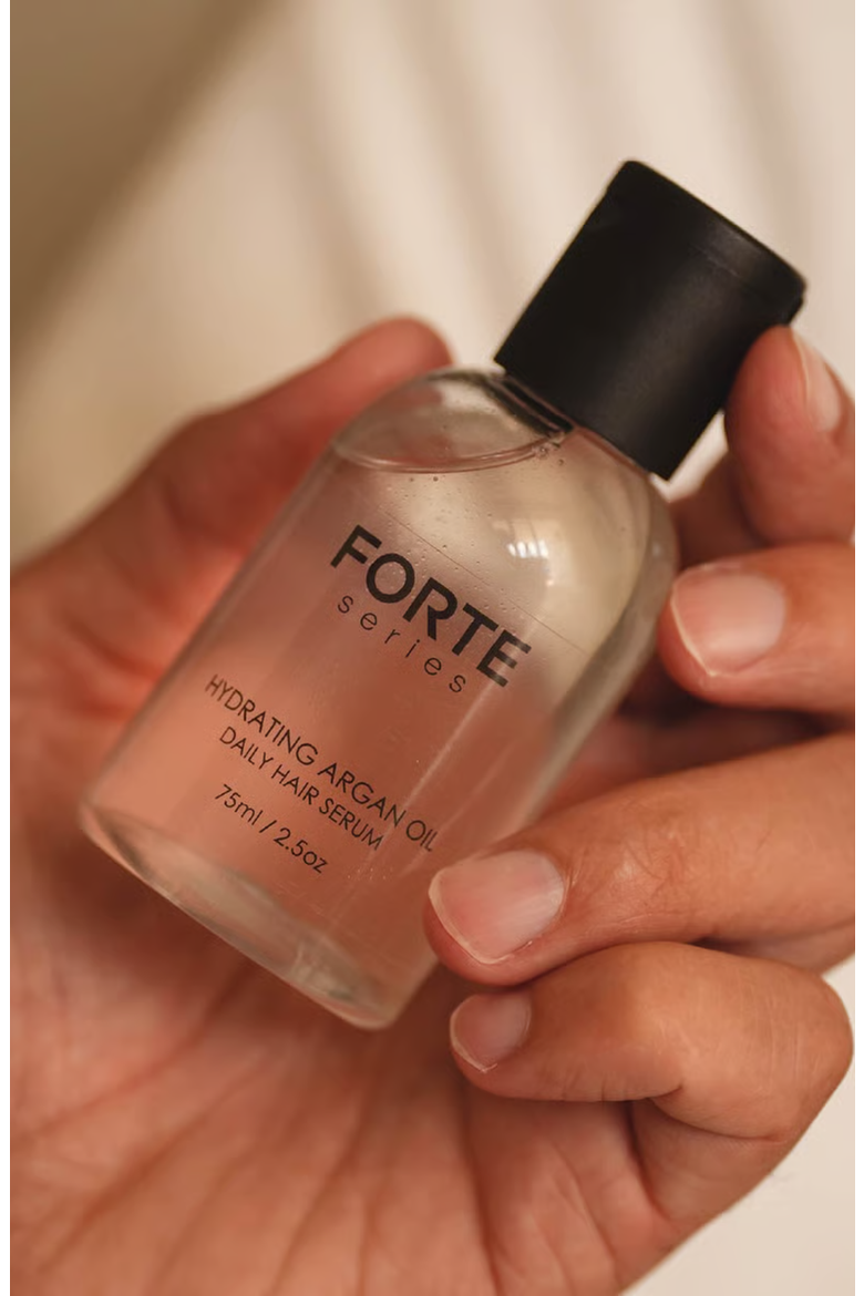 Hydrating Argan Oil, Alternate, color, White