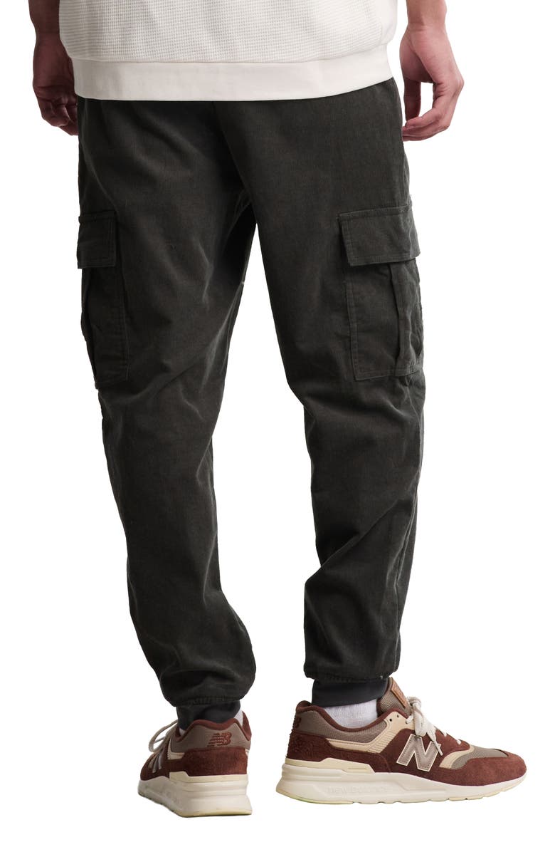 Barefoot Dreams<sup>®</sup> Malibu Collection<sup>®</sup> Corduroy Joggers, Alternate, color, Dark Moss