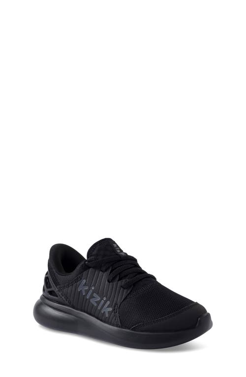 Kizik Kids' Anaheim Hands-Free Sneaker in Black 