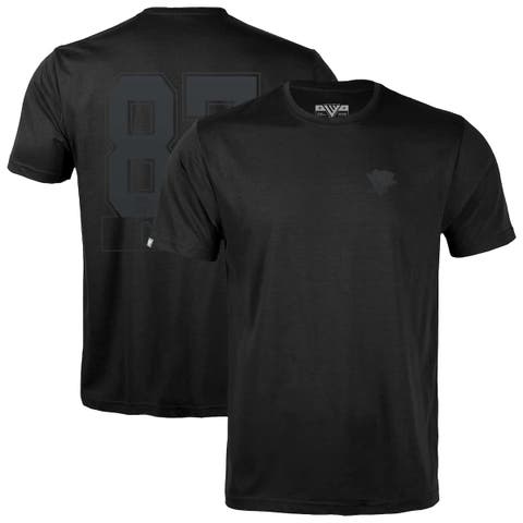 Men's Levelwear Sidney Crosby Black Pittsburgh Penguins Richmond Darkside Name & Number T-Shirt