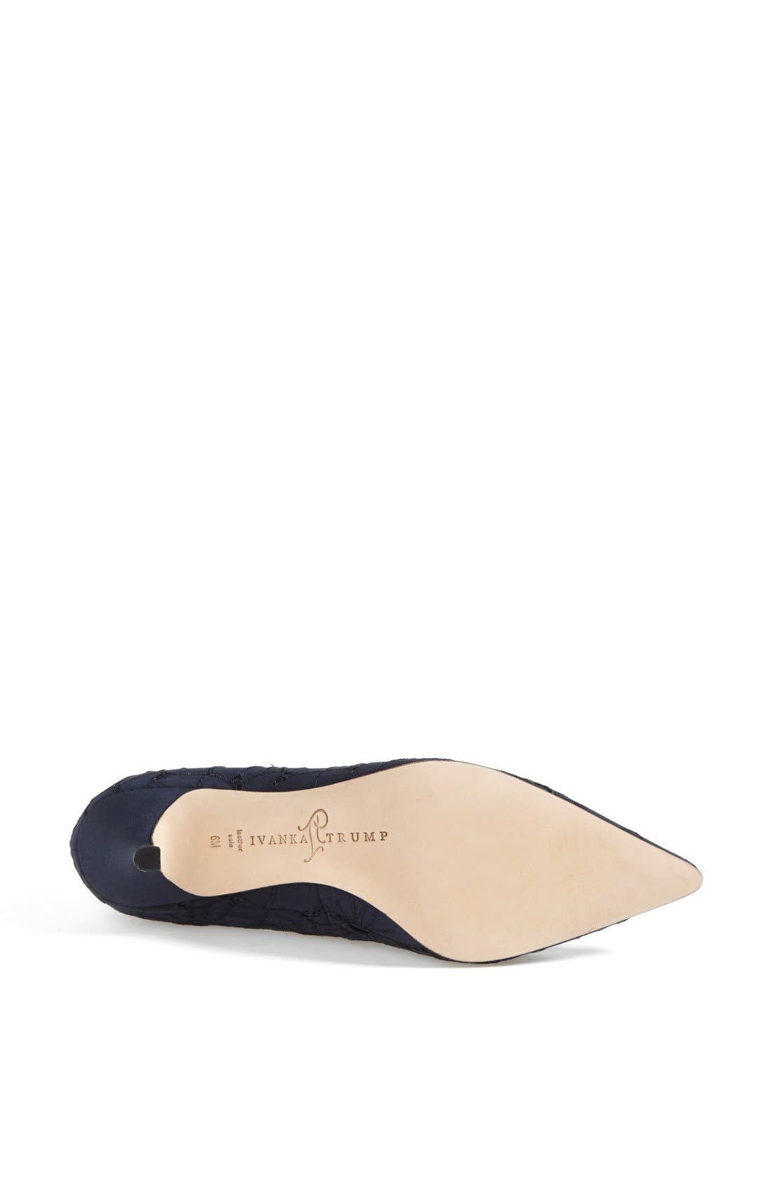 'Indico' Pump, Alternate, color, NAVY EYELET