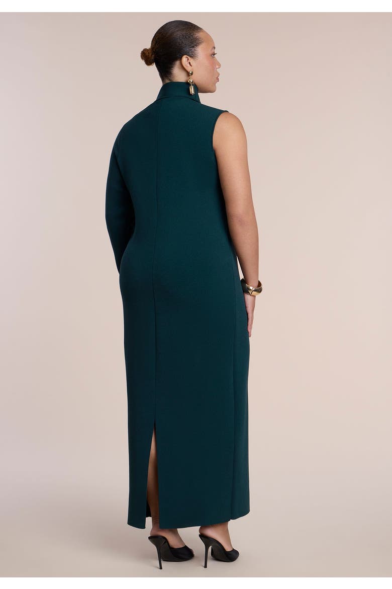 One Sleeve Knit Maxi Dress, Alternate, color, MOUNTAIN VIEW