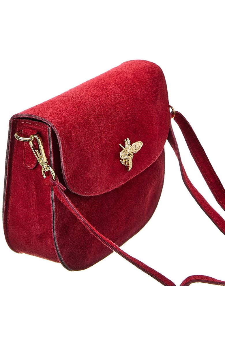 Persaman New York Bee Crossbody Bag, Alternate, color, Red