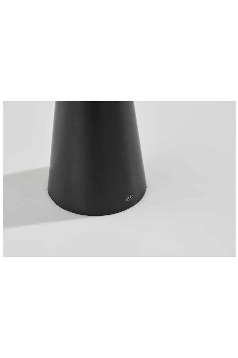 Ozzie Cordless LED Lamp, Alternate, color, BLACK