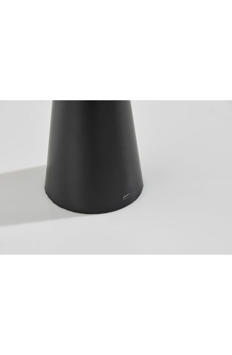 ADESSO LIGHTING Ozzie Cordless LED Lamp, Alternate, color, Black