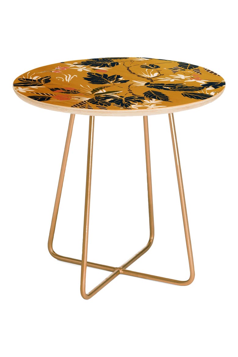 Autumnal Nature II Side Table, Main, color, BROWN