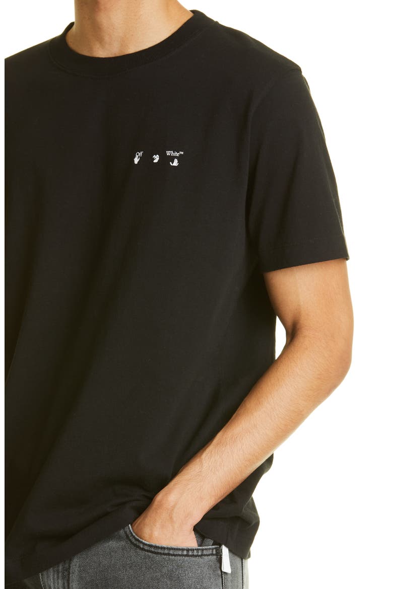 Caravaggio Painting Graphic Tee, Alternate, color, BLACK