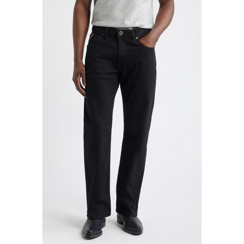 Ariat M4 Relaxed Bootcut Jeans in Black at Nordstrom, Size 33 X 38
