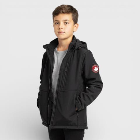 Boys'  Softshell Hooded Jacket