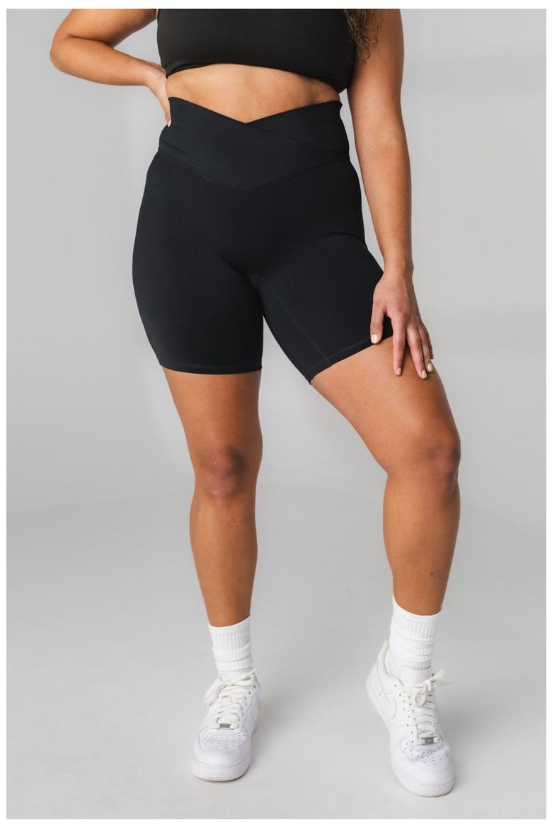 Daydream V Biker Short, Main, color, Midnight