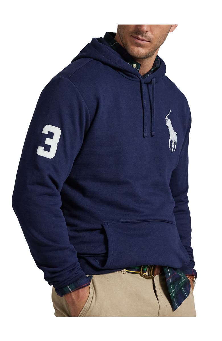 Polo Ralph Lauren Big Pony Fleece Hoodie, Alternate, color, 